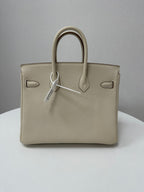 Handmade Genuine Leather 25 Top Handle Bag