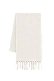 Soft Textured Ecru Basic Scarf