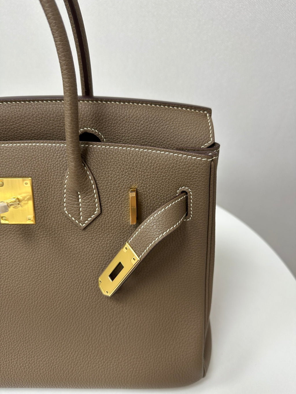 Handmade Genuine Leather 25 Top Handle Bag