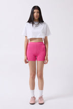 Biker Fuchsia Shorts