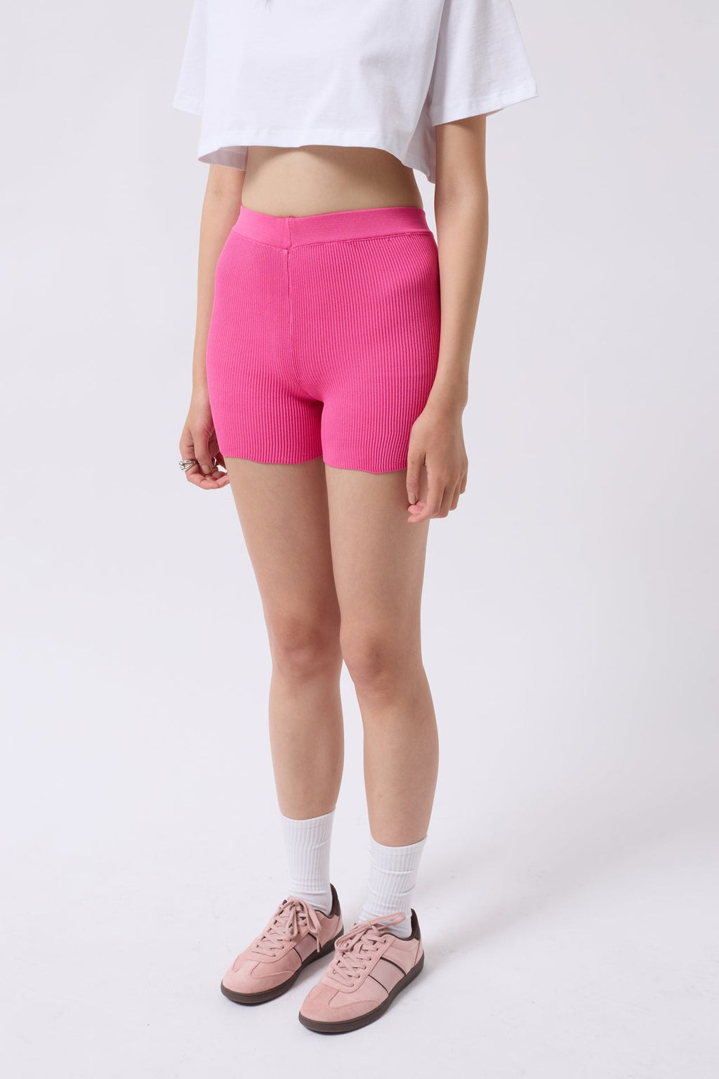 Biker Fuchsia Shorts