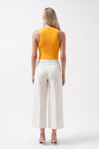 Stone Detay Cutout Mango Crop Blouse
