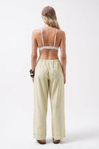 Back Cutout White Sporcu Bra