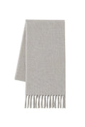 Soft Textured Gray Basic Scarf