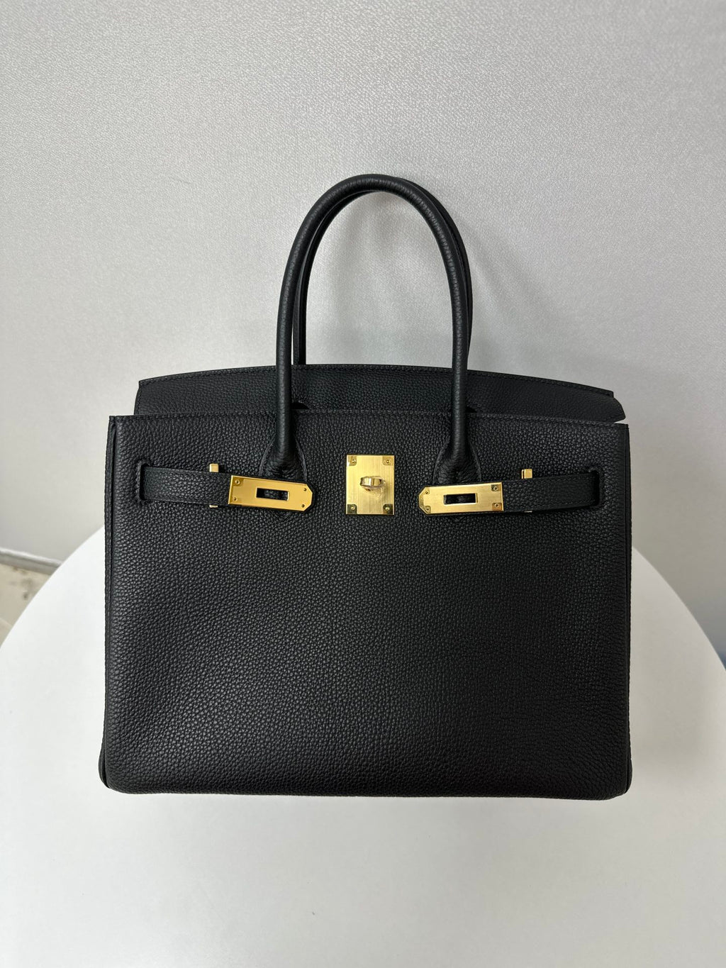 Handmade Genuine Leather 25 Top Handle Bag