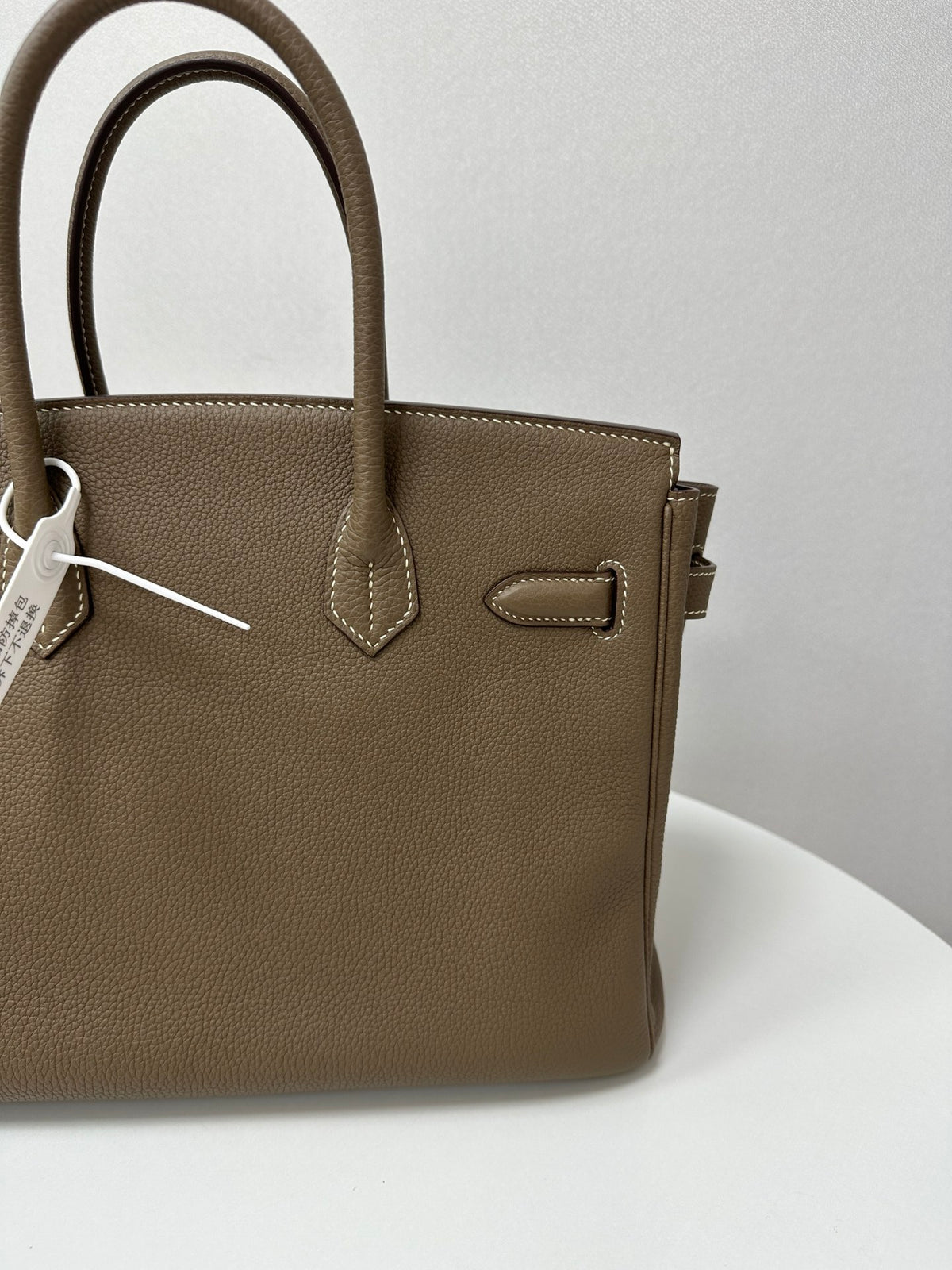 Handmade Genuine Leather 25 Top Handle Bag