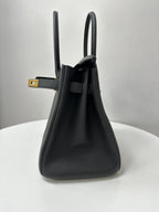 Handmade Genuine Leather 25 Top Handle Bag