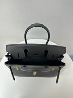 Handmade Genuine Leather 25 Top Handle Bag