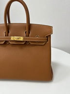 Handmade Genuine Leather 25 Top Handle Bag
