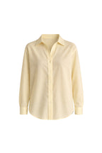 Striped Yellow Oversize Shirt