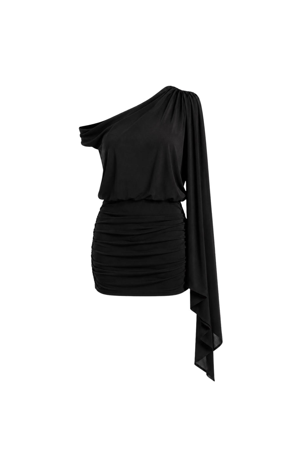 Black mini dress