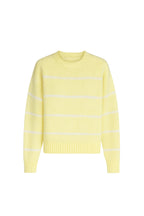 Striped Basic Yellow Knit Sweater