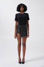 T-Shirt Detail Black Bodysuit