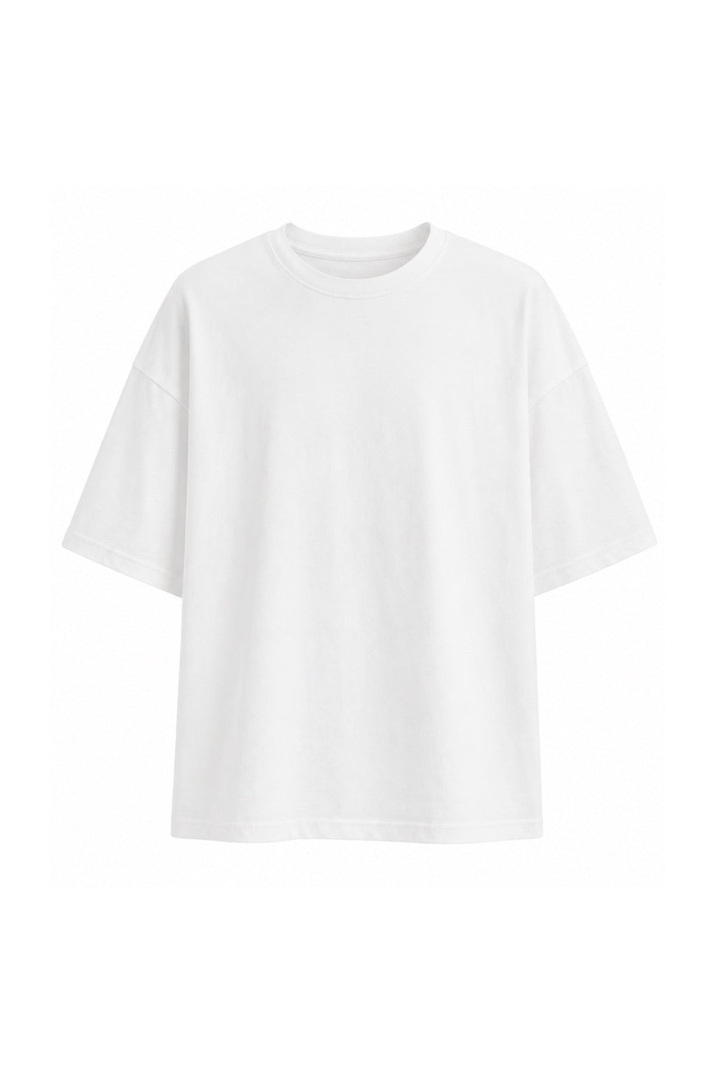 Oversized Basic White T-Shirt