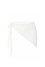Knot Detail Knit Ecru Waist Accessory