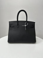 Handmade Genuine Leather 25 Top Handle Bag