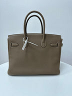 Handmade Genuine Leather 25 Top Handle Bag