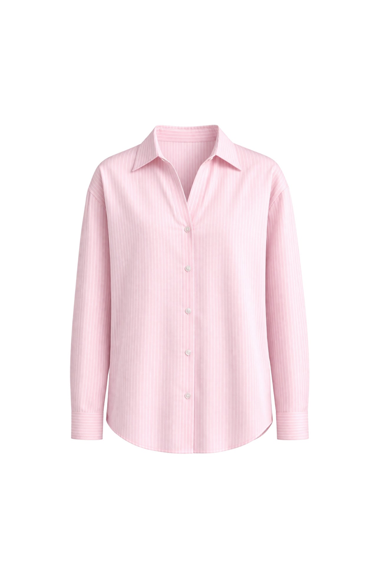 Striped Pink Oversize Shirt
