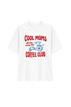 Cool Mom Print White T-Shirt