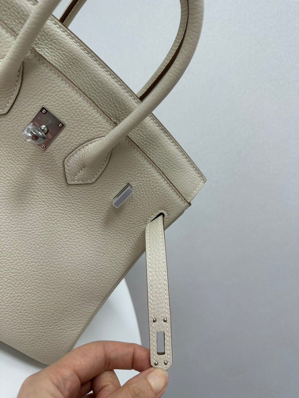 Handmade Genuine Leather 25 Top Handle Bag