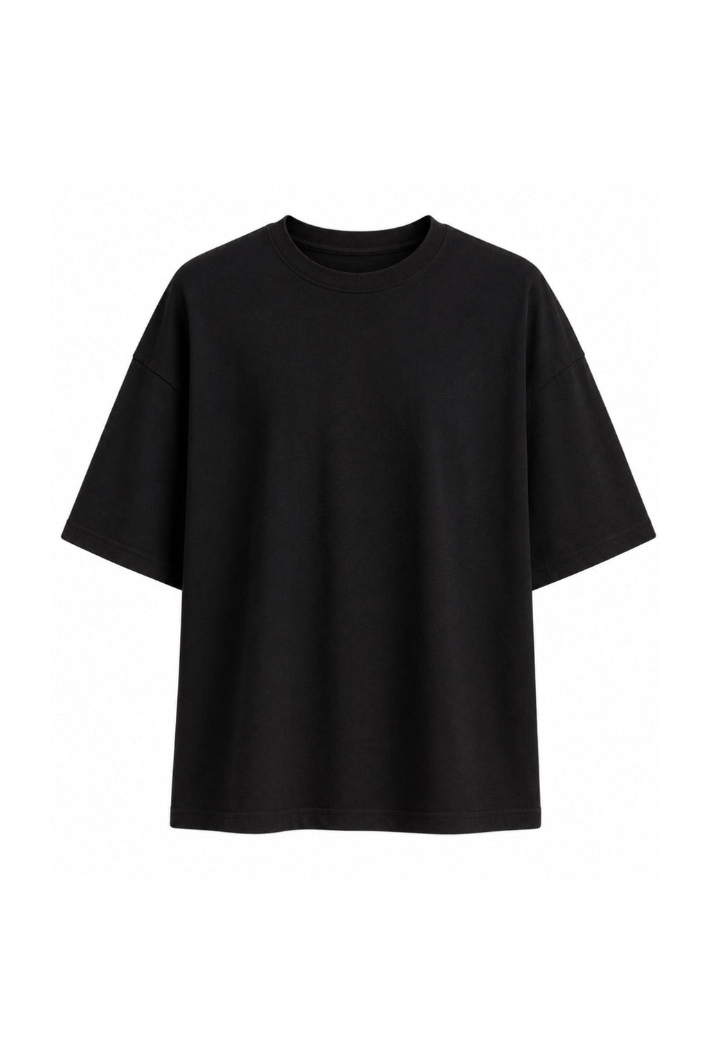 Oversized Basic Black T-Shirt