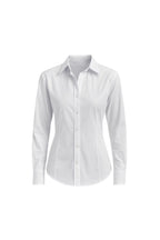 Fitted Waist Basic White Shirt