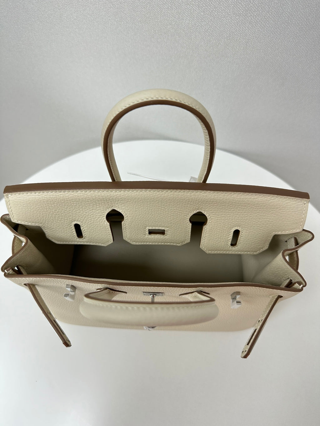 Handmade Genuine Leather 25 Top Handle Bag