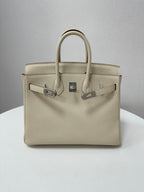 Handmade Genuine Leather 25 Top Handle Bag