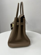 Handmade Genuine Leather 25 Top Handle Bag