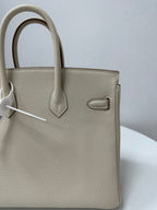 Handmade Genuine Leather 25 Top Handle Bag