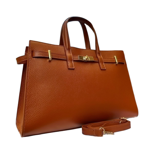 Italian Handmade 30 cm Genuine Leather Bag
