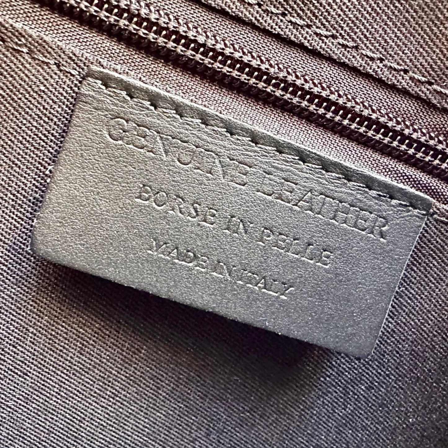 Italian Handmade 30 cm Genuine Leather Bag