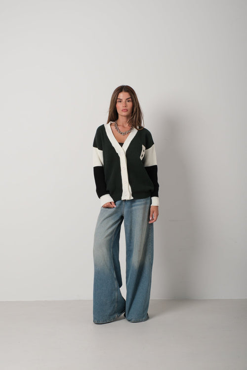 Armali Green Kolej Cardigan