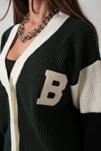 Armali Green Kolej Cardigan