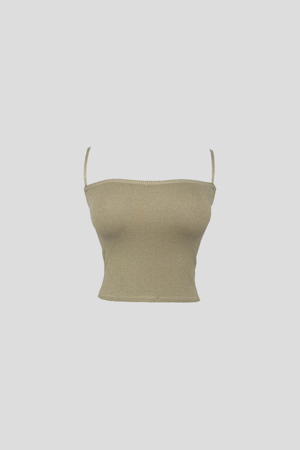 Strap Detay Parlak Bottomn Knit Blouse