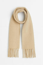 Basic Boucle Beige Shawl