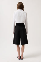 Basic Crop White Shirt