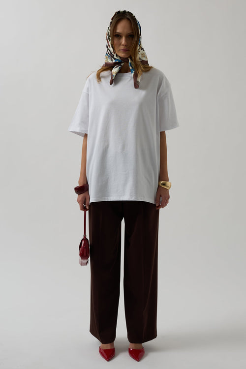 Basic Oversize White T-Shirt