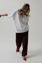 Basic Oversize White T-Shirt