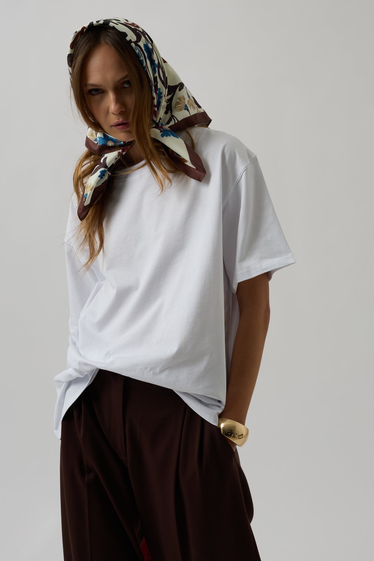 Basic Oversize White T-Shirt