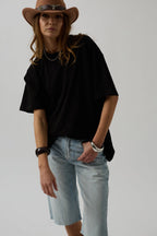 Basic Oversize Black T-Shirt