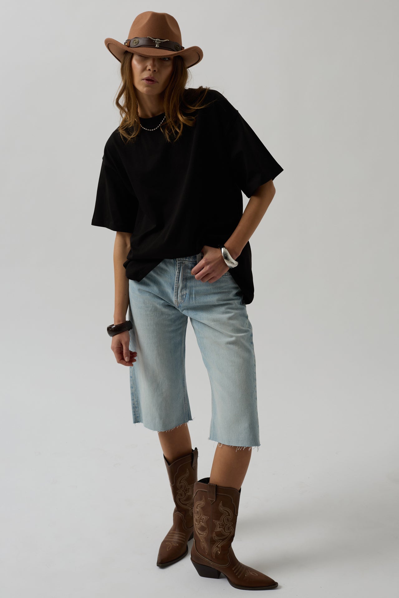 Basic Oversize Black T-Shirt