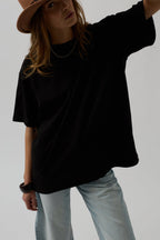 Basic Oversize Black T-Shirt