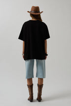 Basic Oversize Black T-Shirt