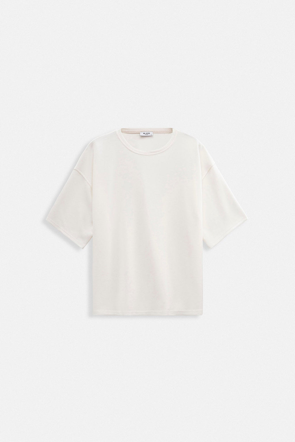 Crew Neck Oversize White T-Shirt
