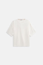 Crew Neck Oversize White T-Shirt