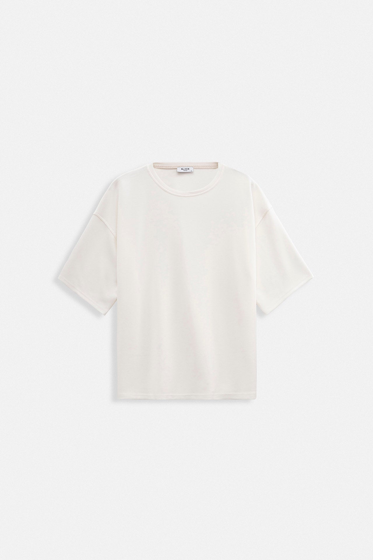 Crew Neck Oversize White T-Shirt