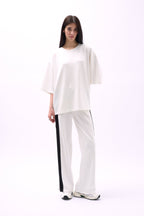 Crew Neck Oversize White T-Shirt