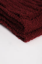 Bouclé Burgundy Atki