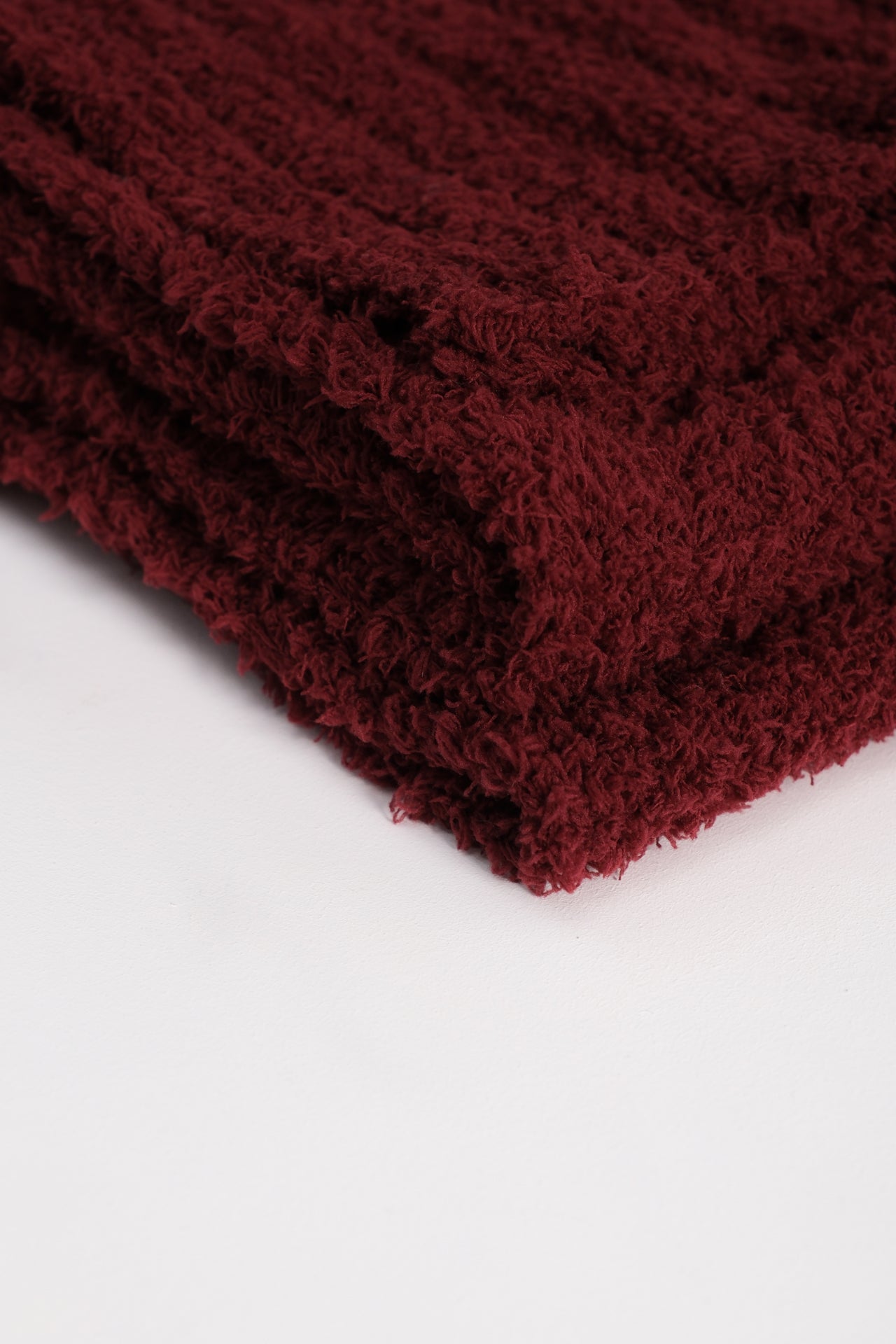 Bouclé Burgundy Atki